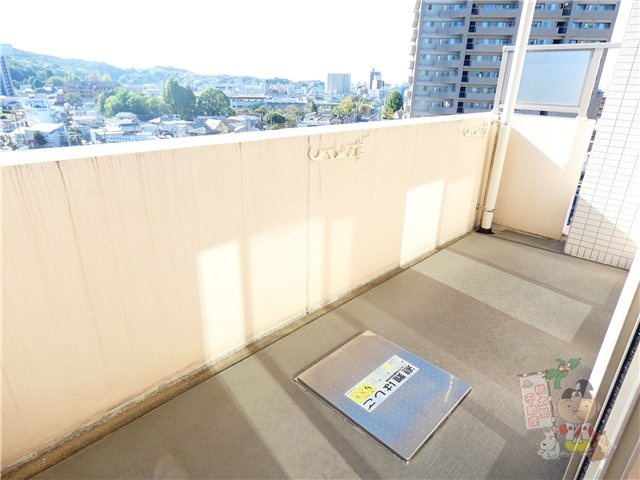 アウルスタイル森下町のバルコニー