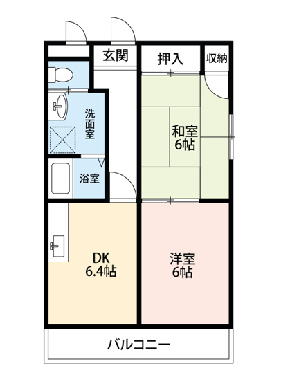 【間取り】 | グランデージＳＵＭＩ
