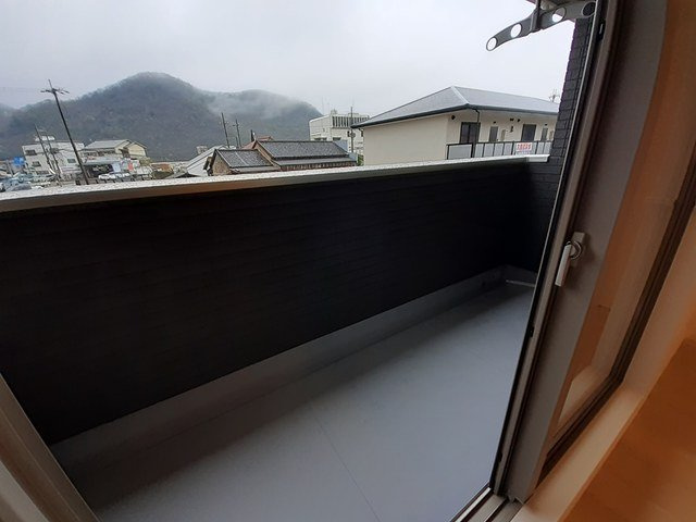 メゾンド　サン　ミシェルのバルコニー