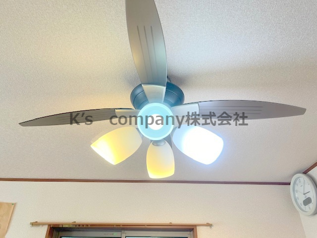 ■茅ヶ崎市今宿　中古戸建の冷暖房・空調設備|シーリングファン付き☆インテリアのようにも感じられオシャレ度が増します☆