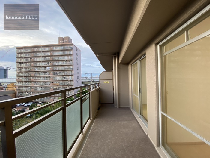 ディオ・フェルティ旭公園のバルコニー