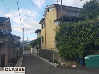 【前面道路含む現地写真】 | 宇治市広野町桐生谷　売土地