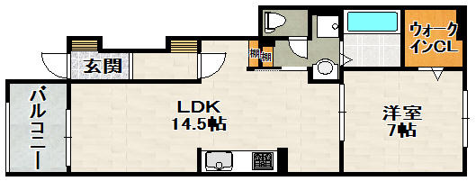 カームデイズの間取り