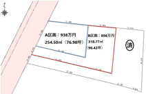 高崎市阿久津町分譲地の画像
