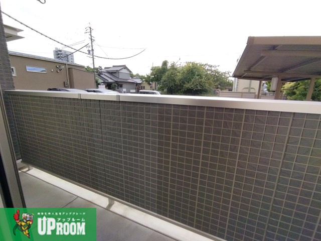 フェリーチェⅡのバルコニー