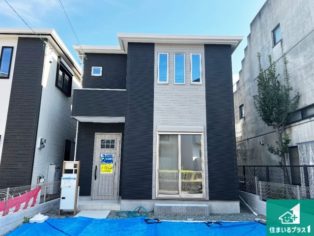 8(土)9(日)現地説明会　富田林市津々山台　ラスト1邸の外観|お客様に長く安心して住んでいだだける事にこだわった家づくり！住んでからのアフターサービスにもしっかりと取り組んでいます！