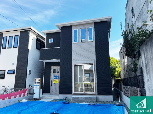 8(土)9(日)現地説明会　富田林市津々山台　ラスト1邸の外観|お客様に長く安心して住んでいだだける事にこだわった家づくり！住んでからのアフターサービスにもしっかりと取り組んでいます！