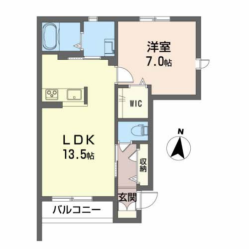 クオーレBの間取り