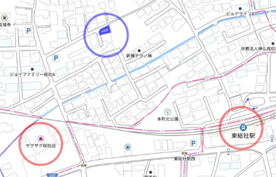 【地図】 | 小寺月極駐車場