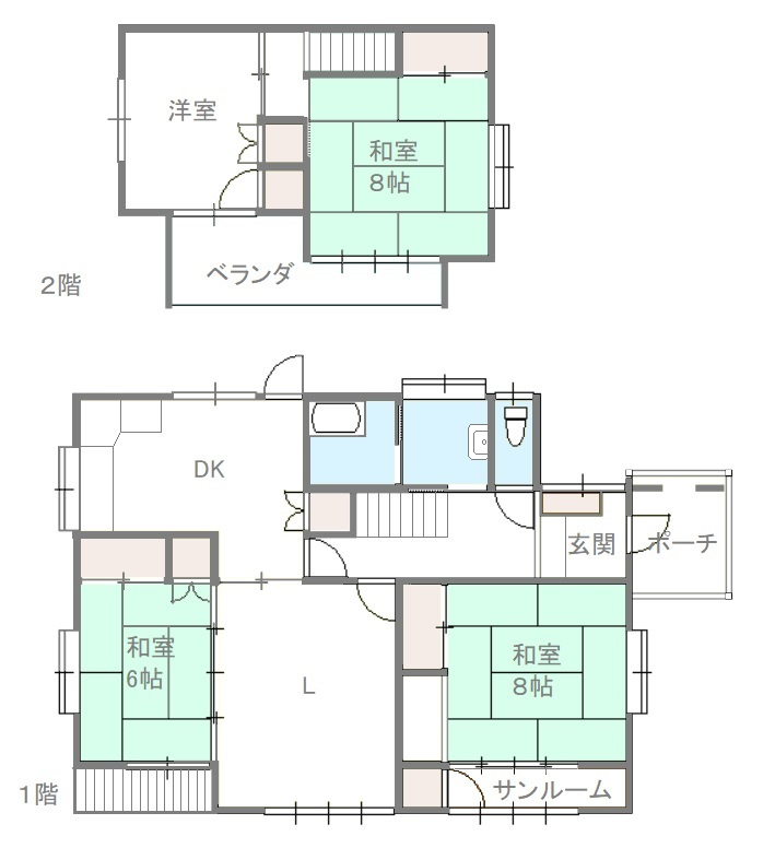 【間取り】の画像