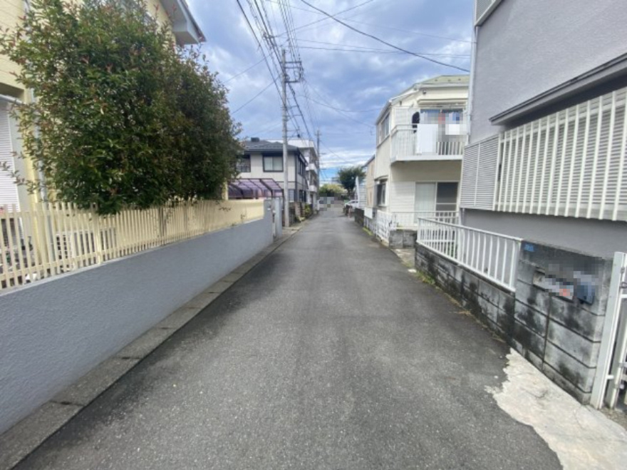 祝：成約済み　八王子市　散田町　中古戸建の前面道路含む現地写真|～仲介手数料無料☆八王子ひなた不動産～八王子市散田町　中古戸建