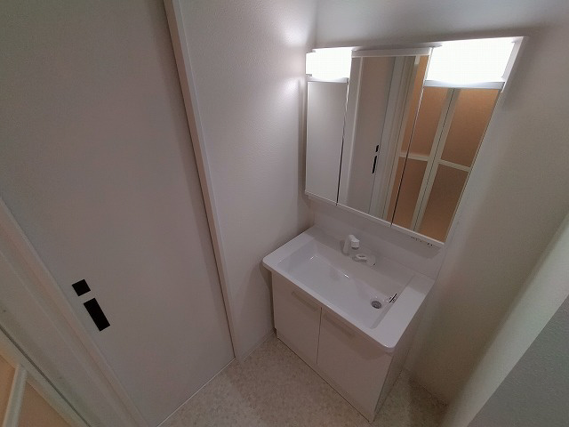 神戸市須磨区妙法寺字道正川のアパートの洗面所|シャンプードレッサー