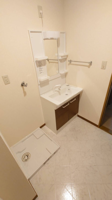 【洗面所】 | レジデンスKise | 洗髪洗面化粧台