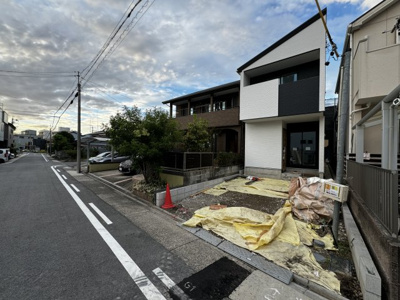 【外観】 | MIRASUMO守山区大永寺町093①全1棟＜新築一戸建て仲介手数料無料＞ | 今すぐのご案内可能です！→  0120-336-922　までお気軽にお問い合わせください。