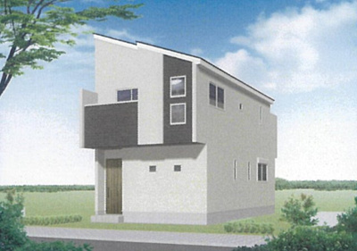 【外観パース】 | MIRASUMO天白区表山22105②全2棟＜新築一戸建て仲介手数料無料＞ | 仲介手数料キャンペーン実施中です♪詳細は弊社ホームページもしくはスタッフまでお気軽にお問合せ下さいませ♪ お役に立てる自信があります♪