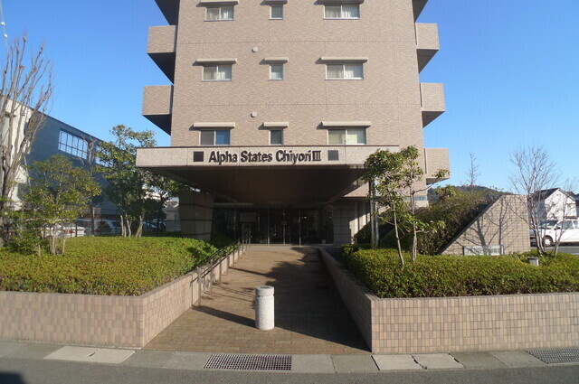 アルファステイツ知寄Ⅲのエントランス