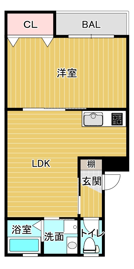 エスペランザの間取り