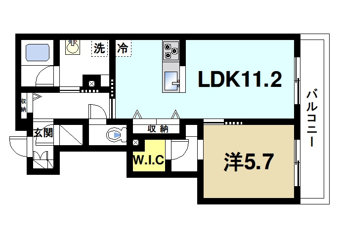 グラン　アミューズの間取り