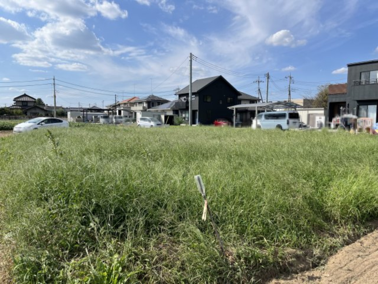 結城市結城　A区画の外観|南東から