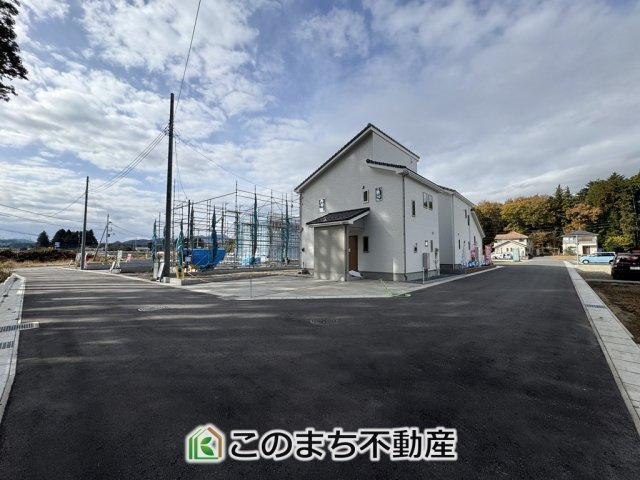 いろどりアイタウン日光市森友23-P1　21号棟の前面道路含む現地写真|前面道路含む現地写真
