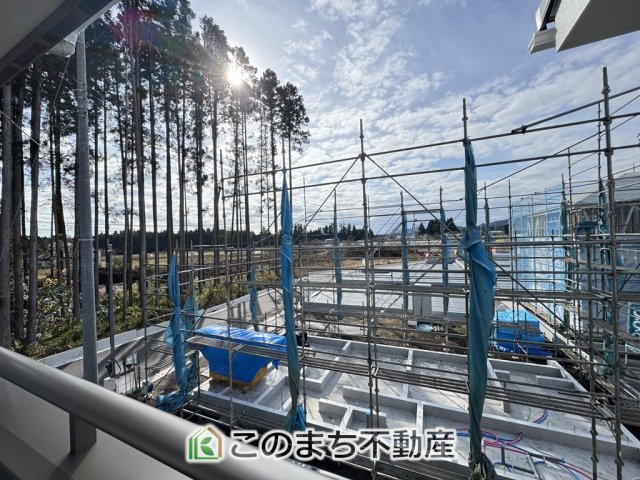 いろどりアイタウン日光市森友23-P1　21号棟の展望|バルコニーからの眺めです♪