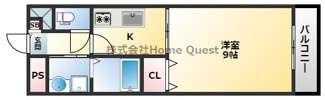 【間取り】 | アンプルールクラージュエトッフ