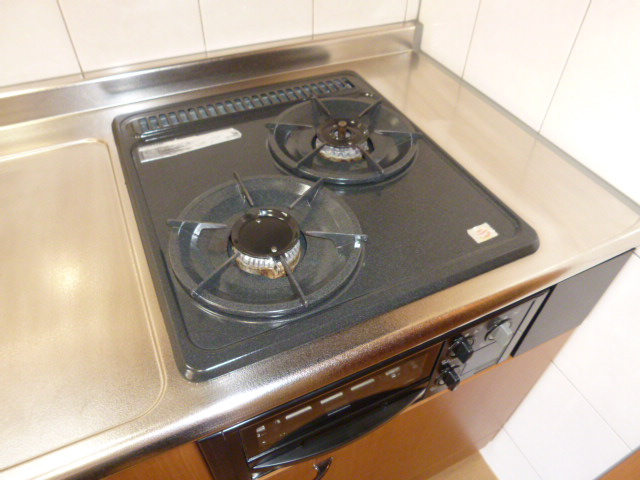 ラ・シュエットのキッチン|２口ガスコンロ