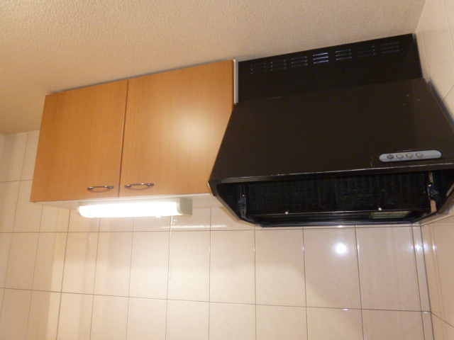 ラ・シュエットのキッチン|上部収納・換気扇