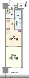 【間取り】 | コスモグラシティ梅田東 | 南向きバルコニー！