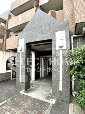 【エントランス】 | グリーンタウン宮地B棟 | 落ち着いたエントランスです