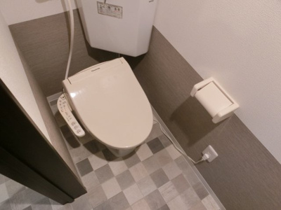 【トイレ】 | コーポ福田Ⅰ | シンプルで使いやすいトイレです