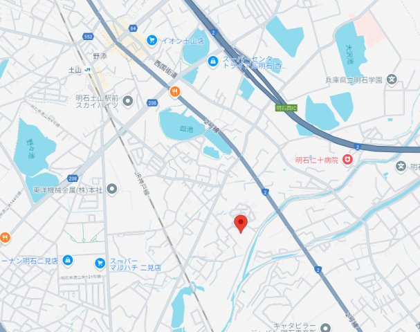 【地図】 | 明石市二見町福里　土地