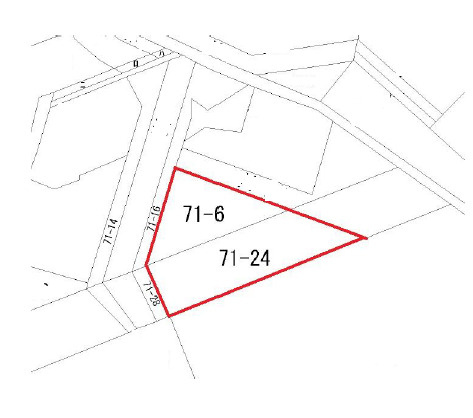 【土地図】 | 明石市二見町福里　土地 | 敷地約43.78坪です。