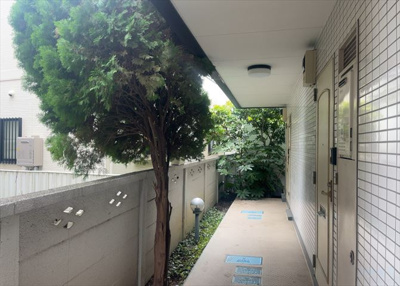 【庭】 | パレ・ドール淵野辺 | 物件によっては、入居者が個人的に使用できる専用庭がついているものもあります。また、住宅の中にある土間の部分を庭と呼ぶこともあります。庭の用途は住む人によって変わり、それによってデザインもさまざまです。