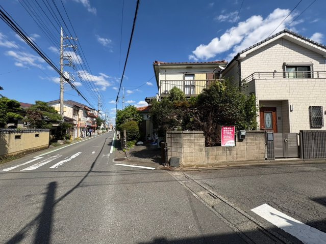 川越市砂新田1丁目　建築条件なし売地　東武東上線『新河岸駅』徒歩18分　【高階北小学区】の外観