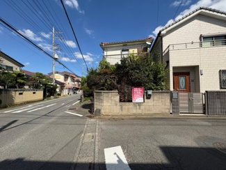 【外観】 | 川越市砂新田1丁目　建築条件なし売地　東武東上線『新河岸駅』徒歩18分　【高階北小学区】