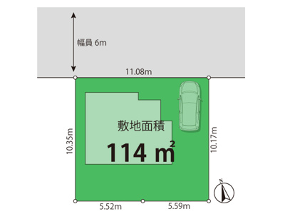 【区画図】 | 国分寺市北町3丁目/中古戸建