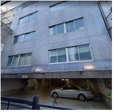 岡本鏡店ビル　西館の外観