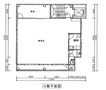 岡本鏡店ビル　西館の間取り