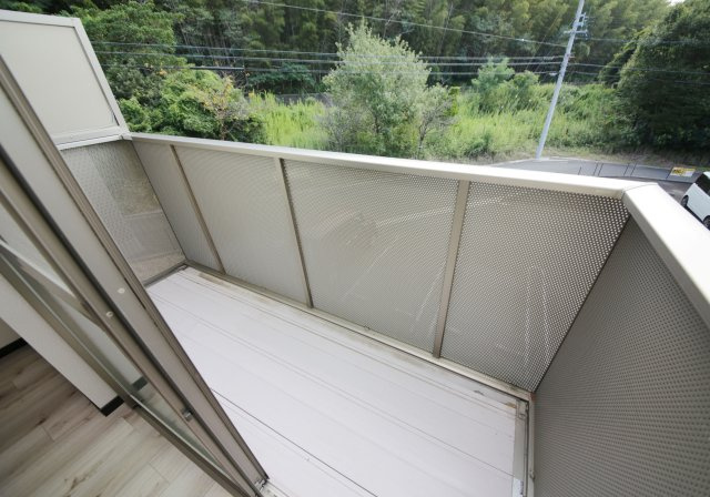 Forest sideのバルコニー