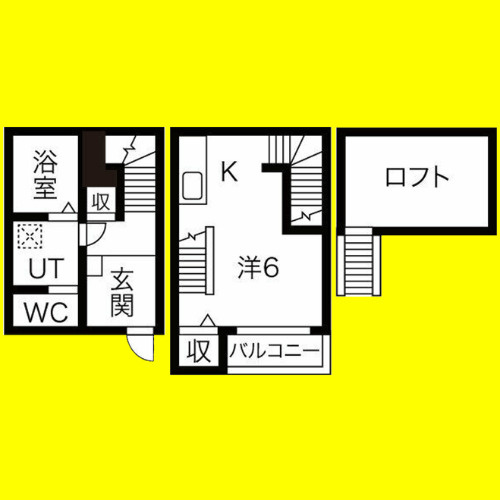 グランドステージ新栄　名古屋市賃貸　仲介手数料無料の間取り
