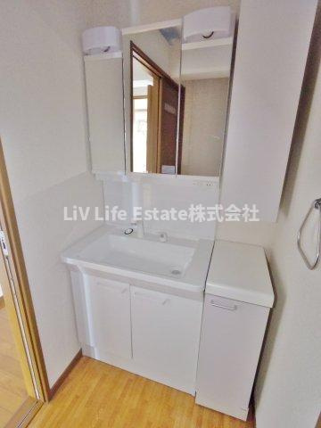 滝山房美ビルの洗面所