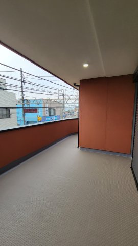 クレモナ湘南WESTのバルコニー