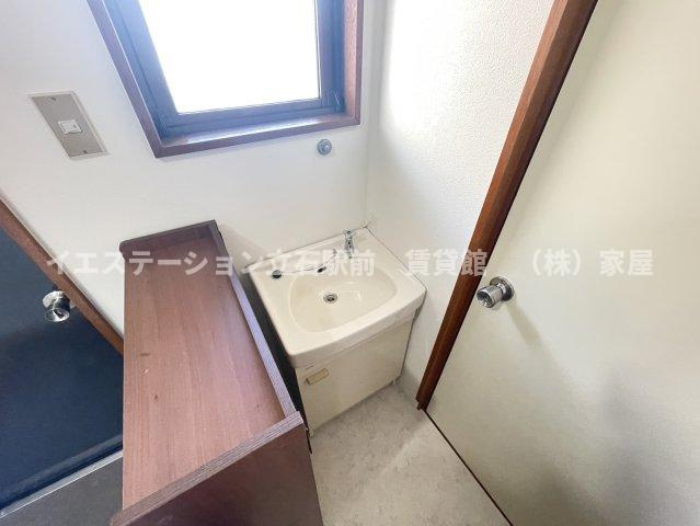 プラトウハウスの洗面所