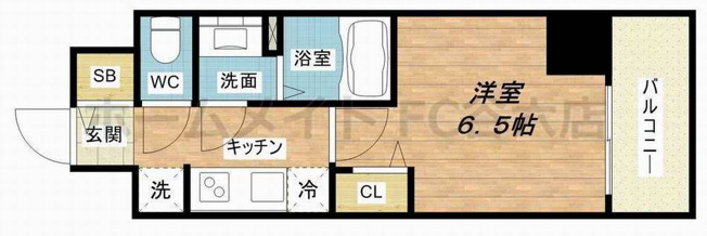 【間取り】 | プレサンス　梅田北　ディア