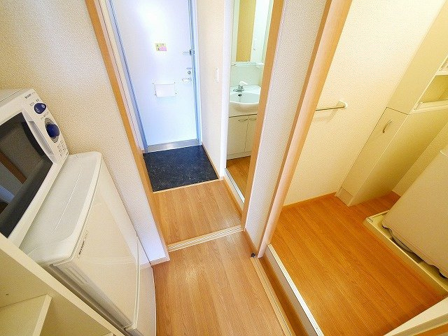 レオパレスヴィラージュＥの設備|電子レンジ 冷蔵庫つき