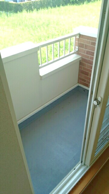 ローズアイズのバルコニー