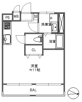 【間取り】 | 都立大フラワーホーム