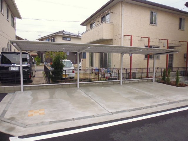 倉敷市中畝４丁目のアパートのその他共用部分|駐輪場