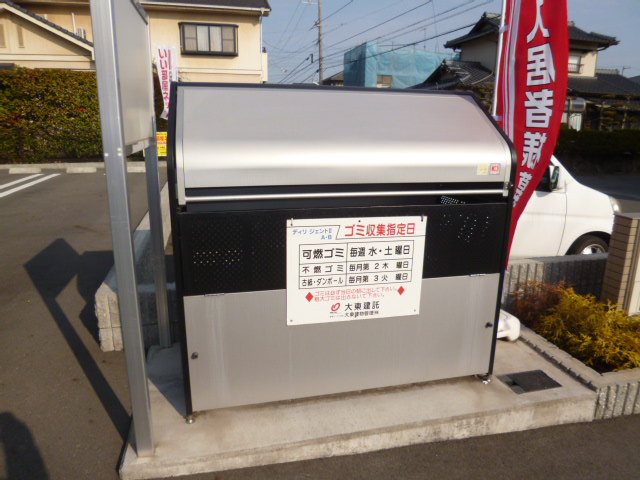 倉敷市北畝６丁目のアパートのその他共用部分|敷地内ゴミステーション